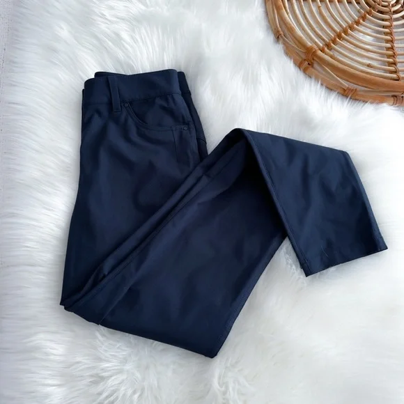 Lululemon City Sleek 5 Pocket High Rise  Pant 30" True Navy Dark Blue - Picture 5 of 16